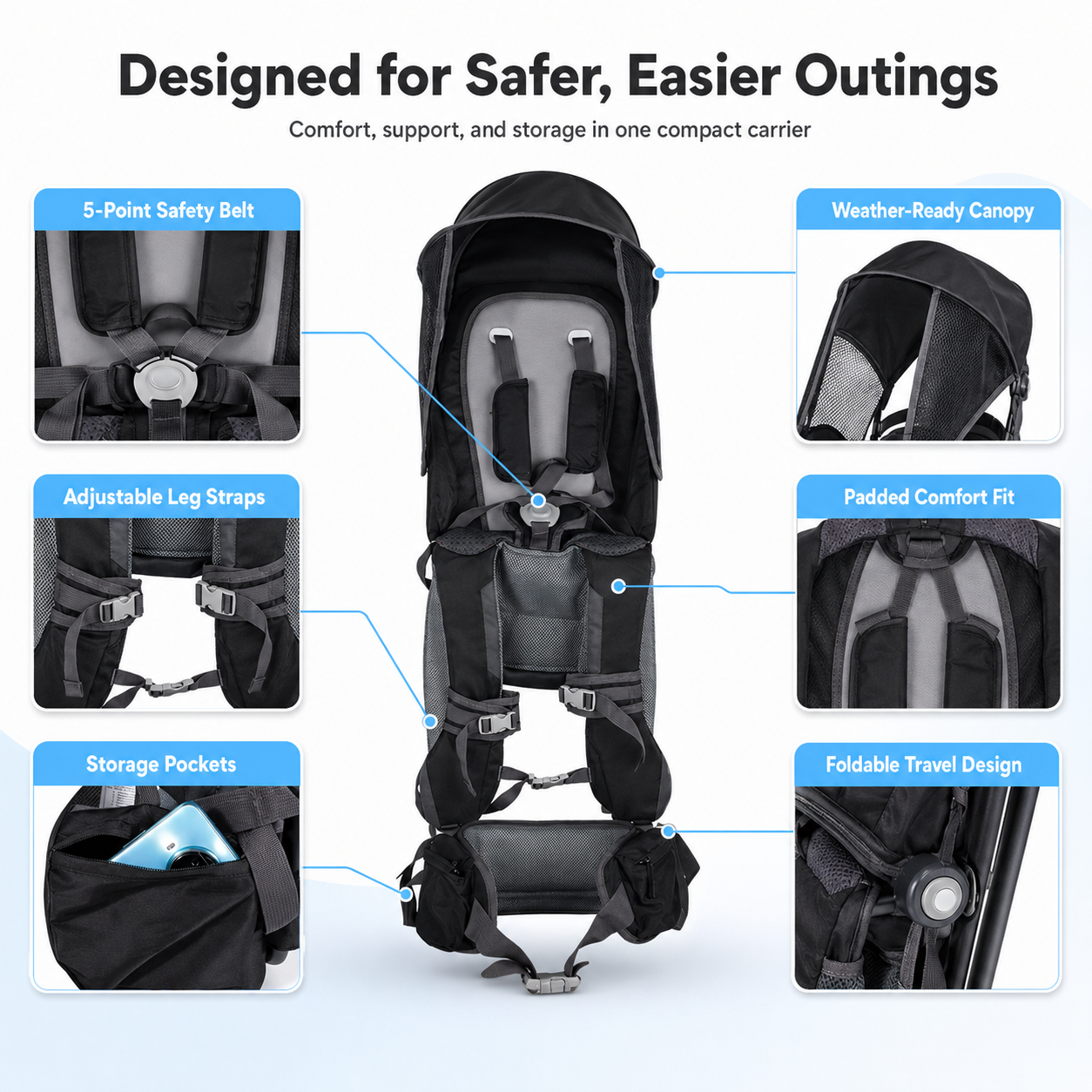 TotsGo Shoulder Carrier